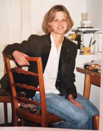Twenty-year-old me. I LOVED those jeans!
